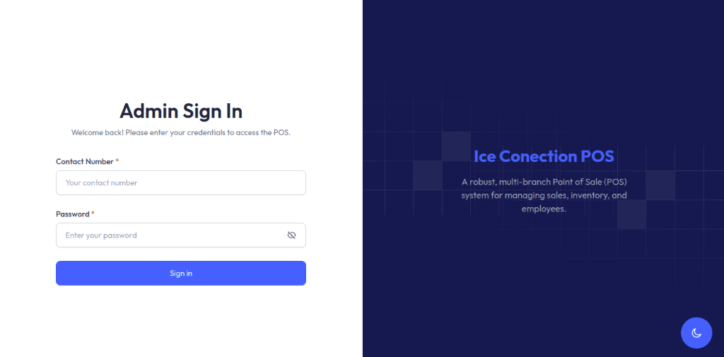 Ice Connection POS